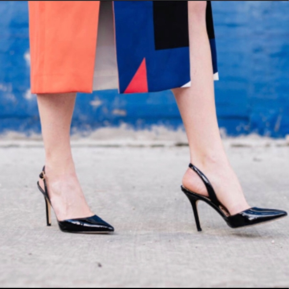 SAM EDELMAN SUEDE DORA SLINGBACK